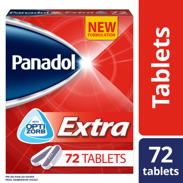 Panadol Extra with Optizorb 72 Tablets