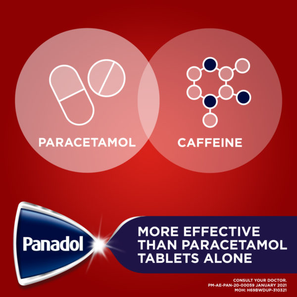 Panadol Extra with Optizorb 72 Tablets - Image 2