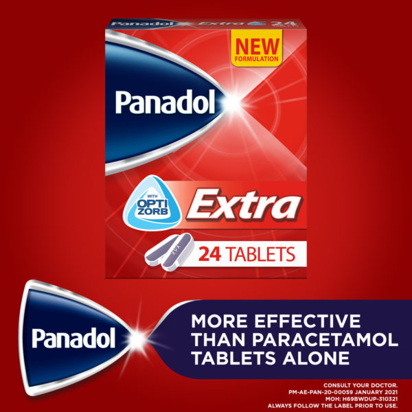 Panadol Extra with Optizorb 72 Tablets - Image 3