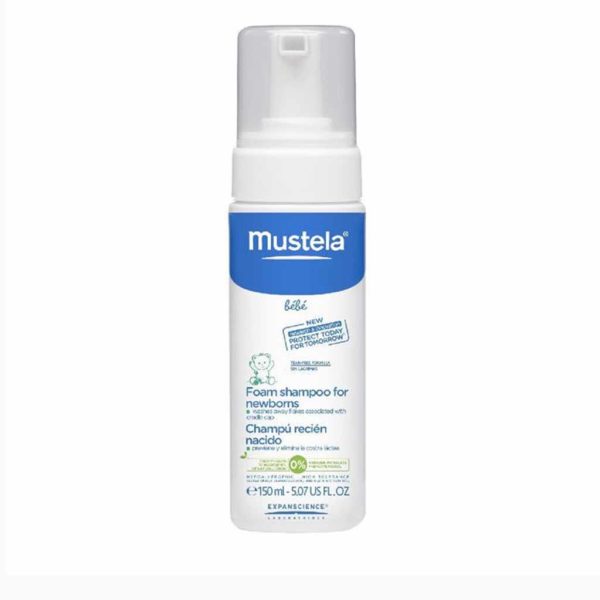Mustela Foam Shampoo For New Born 150 ml - Image 3