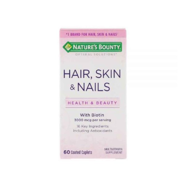 Nature'S Bounty Vit For Skin Hair&Nails 60S