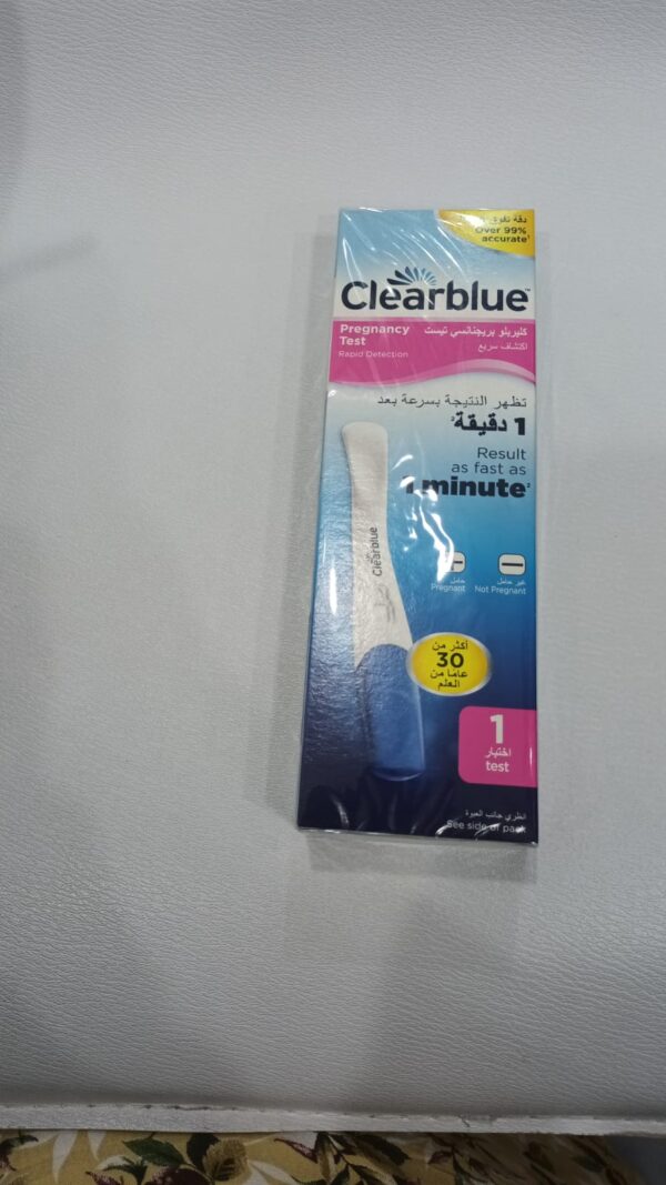 Clearblue Pregnancy Test Rapid Detection 1pc
