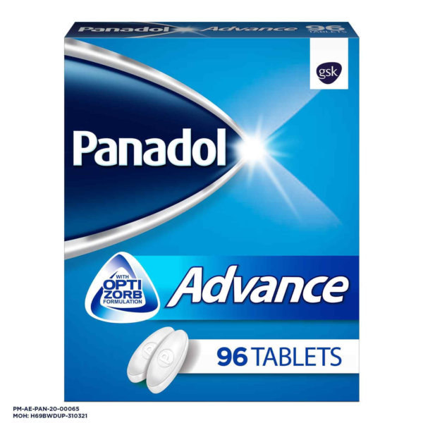 Panadol Advance with Optizorb formulation 96 Tablets - Image 2