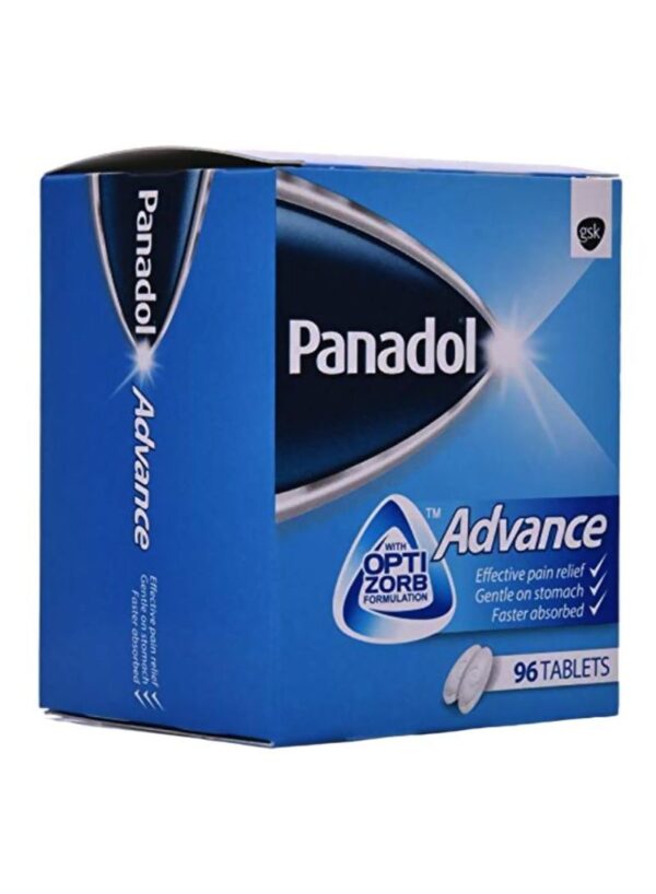 Panadol Advance with Optizorb formulation 96 Tablets