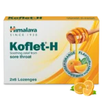 Himalaya Koflet - H Orange Flavour fortified with Honey 2x6 Lozenges
