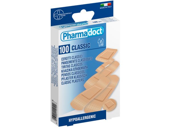 Pharmadoct Classic Plasters 100pcs (one size)