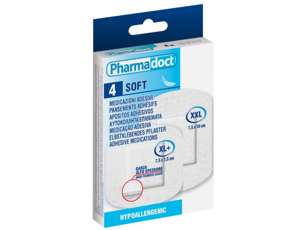 Pharmadoct Soft Plasters 4pcs